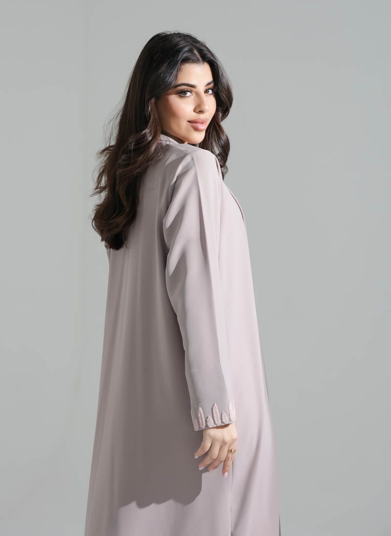 Open Abaya with Embellishments 2